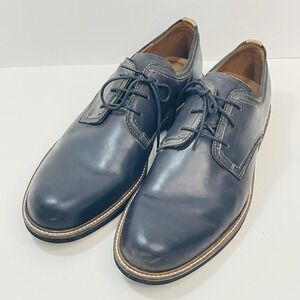 Ecco Kenton Derby Men's Sz 13 / EU 47 Plain Toe Tie Oxford Shoes Slate Gray